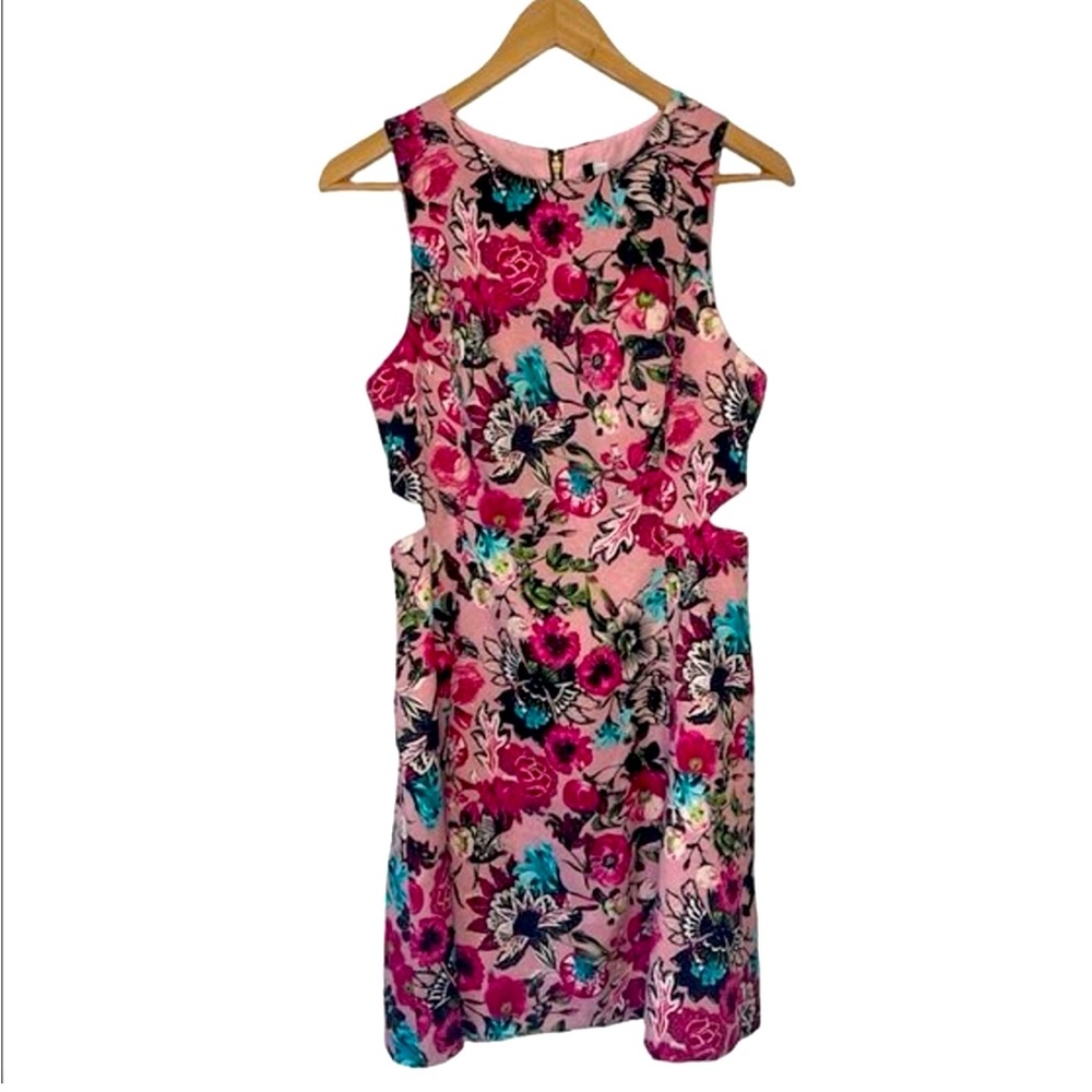 Kenzie floral cutout short dress